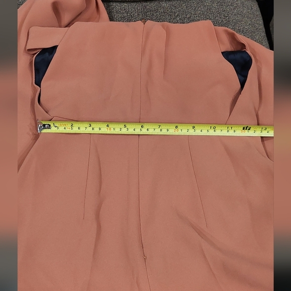 ZARA Rust Wide Leg Jumpsuit Women's Size XS Bloggers Favorite Chic Designer - Picture 13 of 15